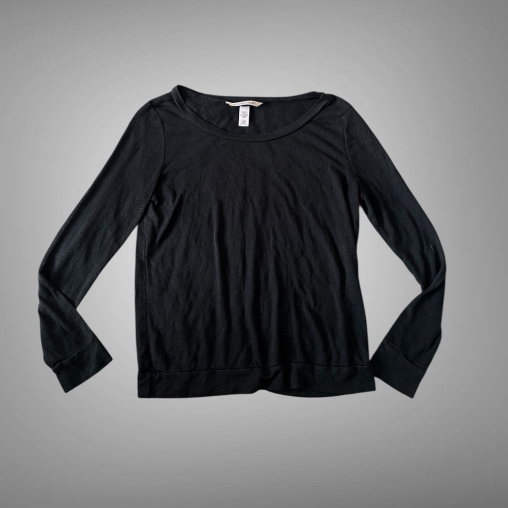 Victoria's Secret Black Long Sleeve Top